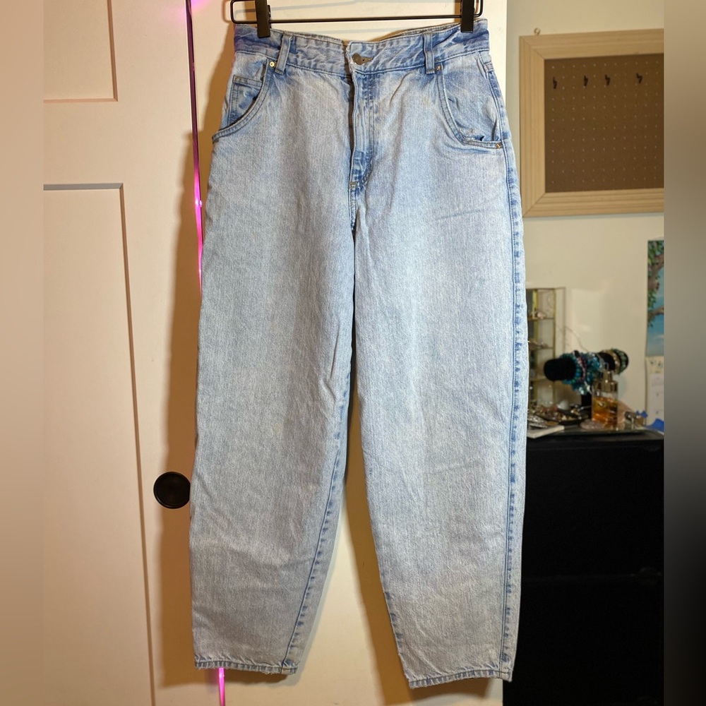 H&M Light-Wash Boyfriend Jeans 6 VGUC